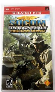 SONY SOCOM: U.S. NAVY SEALS FIRETEAM BRAVO 2 PSP Very Good